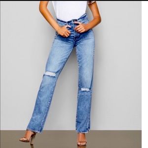 Good American good boy NWT jeans 6/28